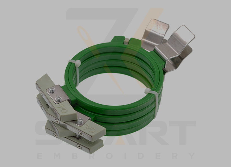 Tajima tubular ntsuab hoop paj ntaub tshuab spare xeem