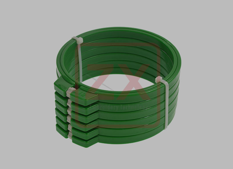 Cov Paj Ntaub Ntsuab Hoops Rings Cov Khaub Ncaws Computerized Pis yim Paj Ntaub Tshuab Accessories