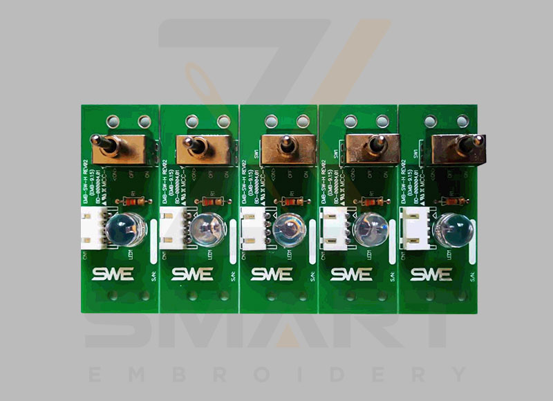 BD-000004 Em-SWF-H Swamp Lub Taub Hau Rau Ntawm Lub Plawv Hloov Board Card Rev01 (Em-9,15) Sunstar Paj Ntaub Tshuab Spare Xeem
