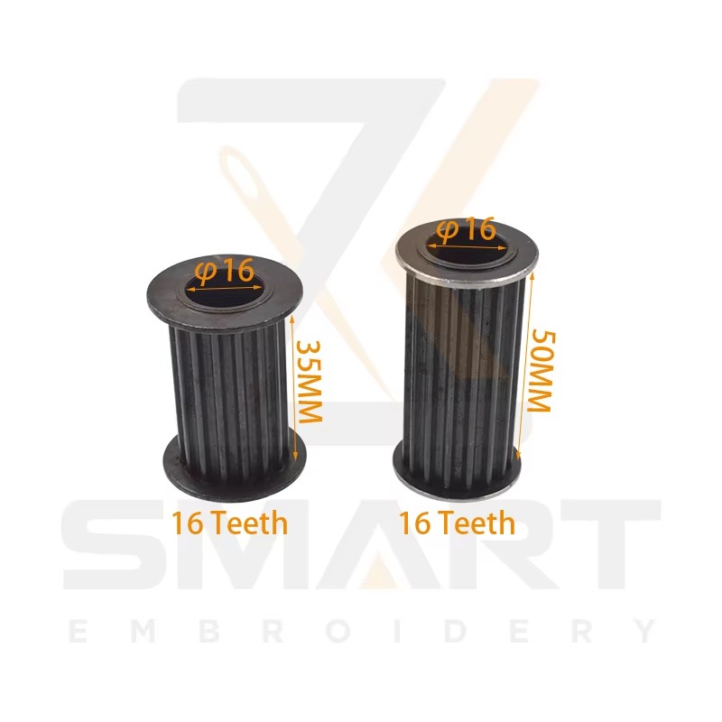 Tajima Swf Paj Ntaub Tshuab Xeem Pulley Cov Khoom Siv S5M 16 Cov Hniav 35/50 hli 501490030s12 un110030B000 501470050S11