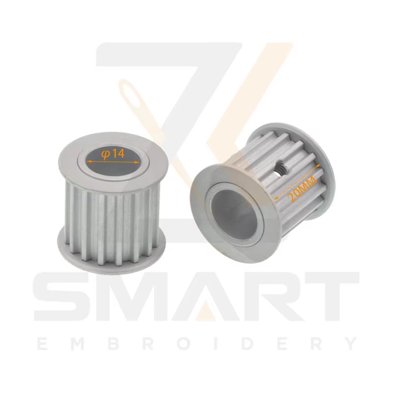 Tajima Swf Suav Paj Ntaub Qhov Xeem Qhov Chaw Pulley T5 16 Cov Hniav D05-T16-T16-W20
