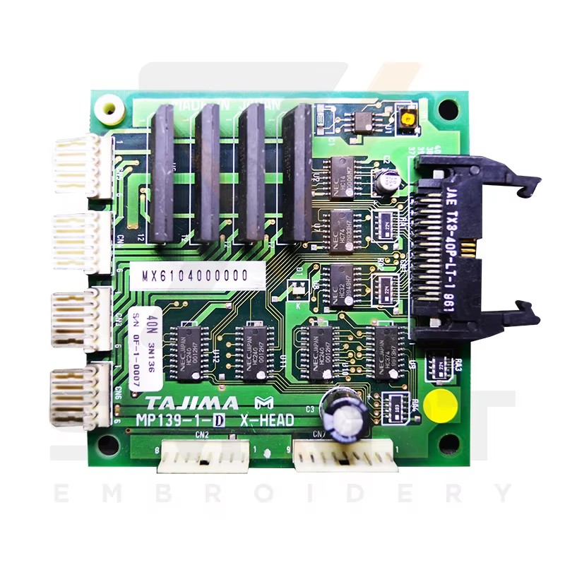 Tajima paj ntaub tshuab xeem siv MP139-1-D Tajima: Lub taub hau Amp daim npav MX61040000 0J27020000