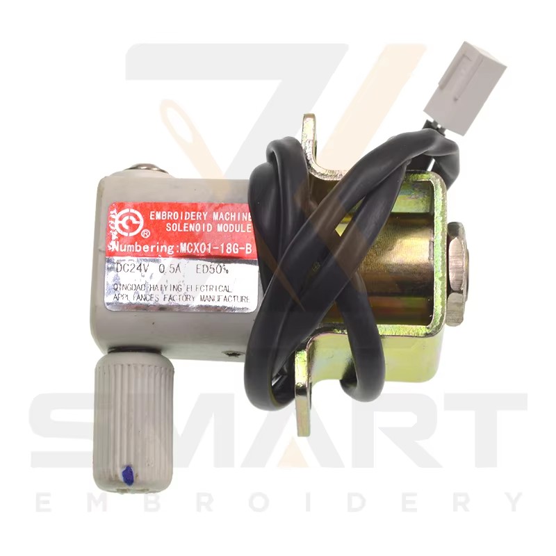 Dhia solenoid mcx01-18g-b rau qee cov paj ntaub suav tshuab