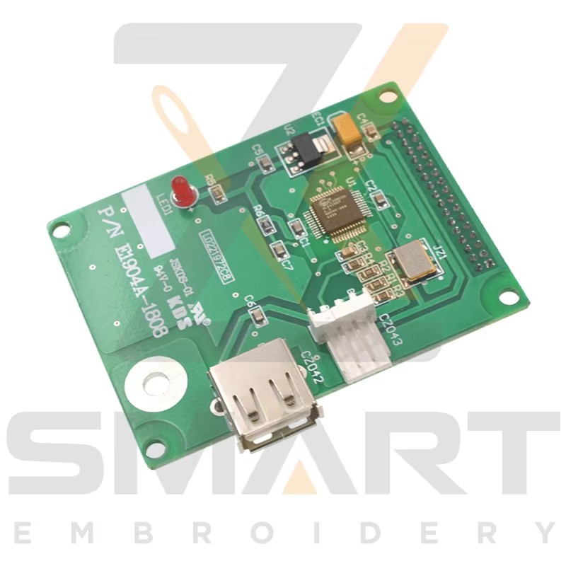 Dahao E1904 USB Chaw nres nkoj Card rau Suav Pis Paj Ntaub Machine Edh06-E1904-C