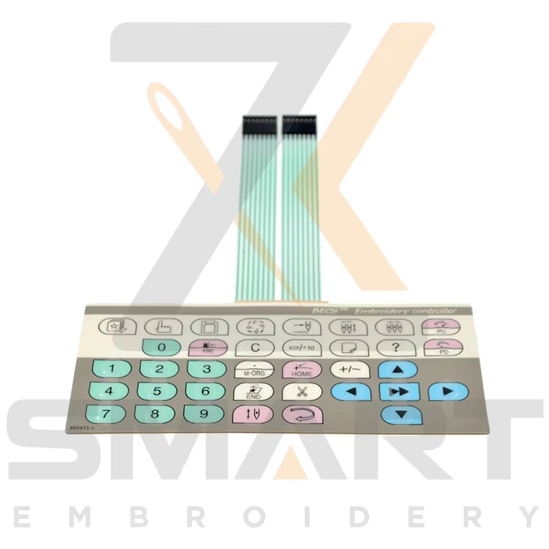 Dahao keypad 8054333-1 rau Suav paj ntaub machine EdH050402-0201