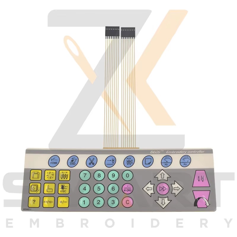 Dahao keypad 805445-1 Cov Paj Ntaub Tshuab Cov Khoom Siv Tshuab EDH050401-18
