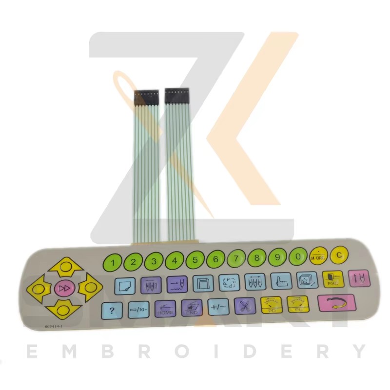 Dahao keypad 805414-1 Cov Paj Ntaub Tshuab Qhov EDH050404