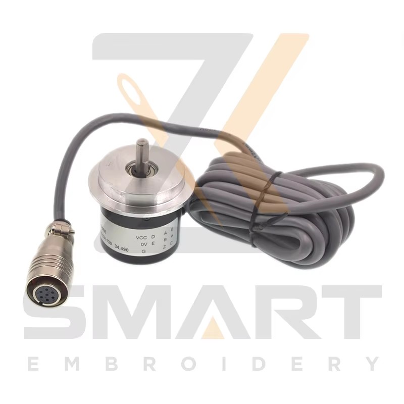 Generatic Barudan Encoderkn511020 nrog Kev Siv Lub Tshuab Paj Paj Ntaub ntawm Ebd-EC02
