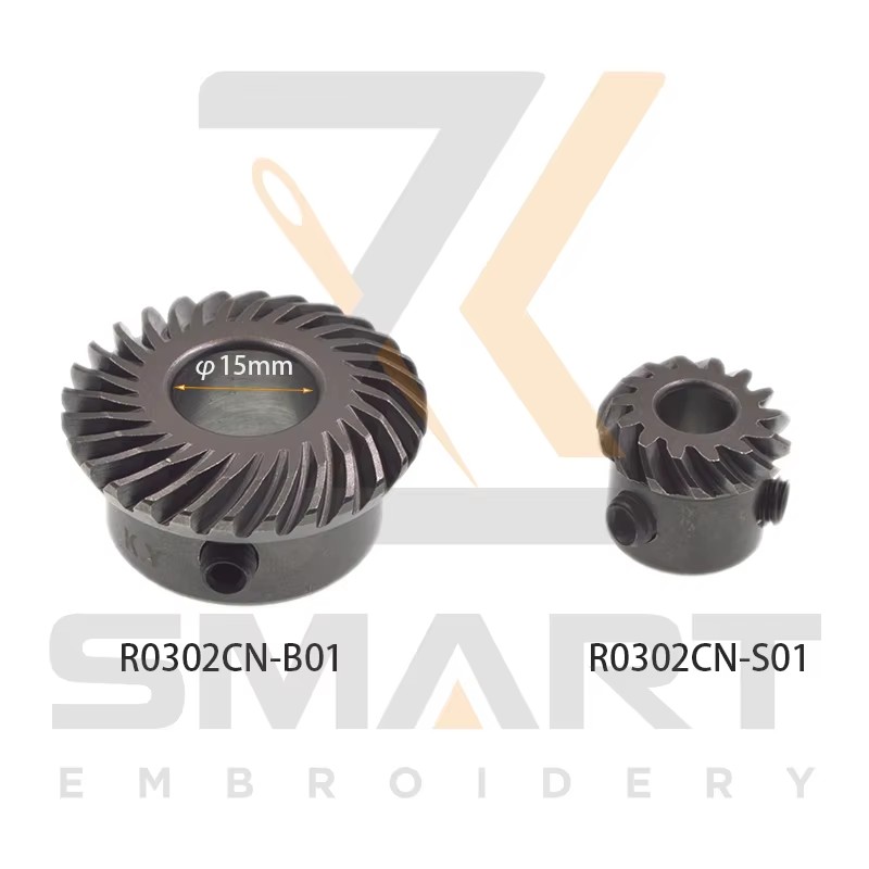 ZOO KOM ZOO CUV LOO BEV BEVEL GACE 15mm Qhov Cav Paj Ntaub